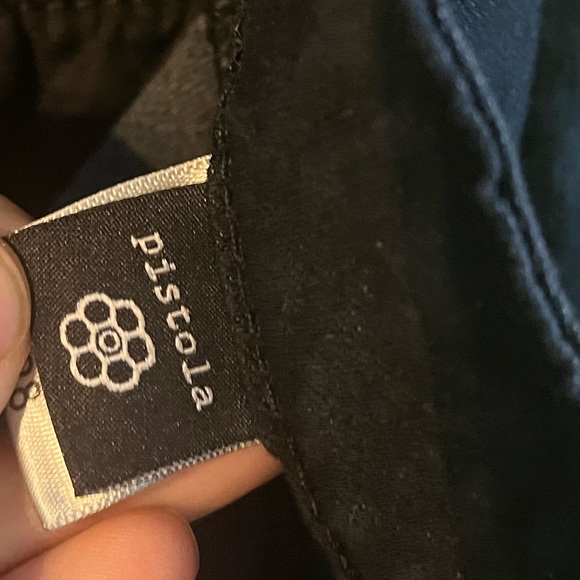 Pistola moto zipper skinny ankle jeans size 28 - Picture 6 of 8